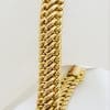 9ct Rose Gold Vintage / Antique Heavy Unusual Link Bracelet