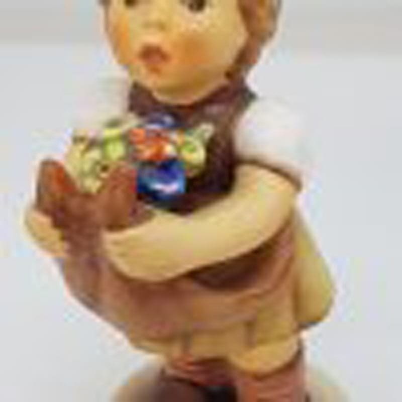 Vintage German Hummel Figurine - Valentine Loving Wishes