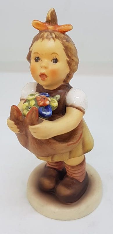 Vintage German Hummel Figurine - Valentine Loving Wishes