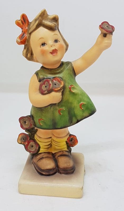 Vintage German Hummel Figurine - Spring Cheer