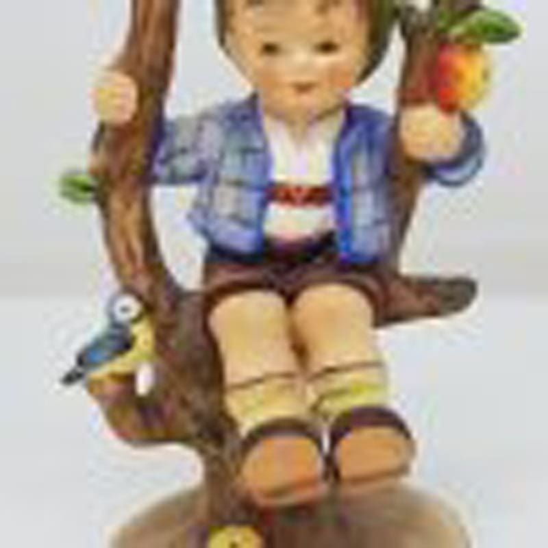 Vintage German Hummel Figurine - Apple Tree Boy