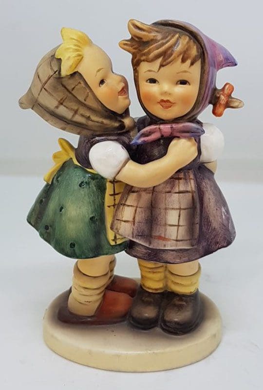 Vintage German Hummel Figurine - Telling Her Secrets