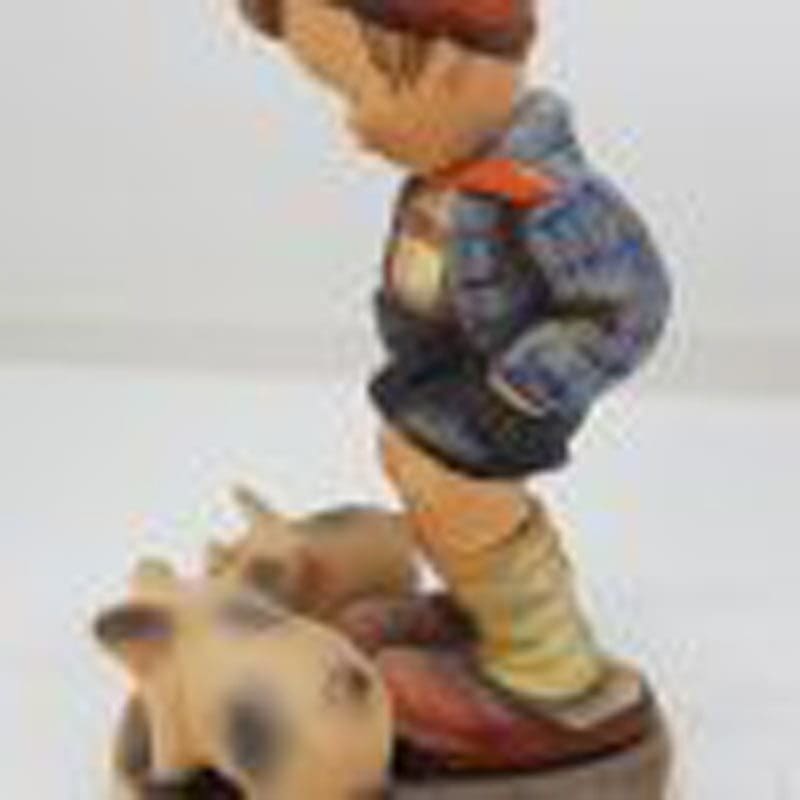 Vintage German Hummel Figurine - Farm Boy