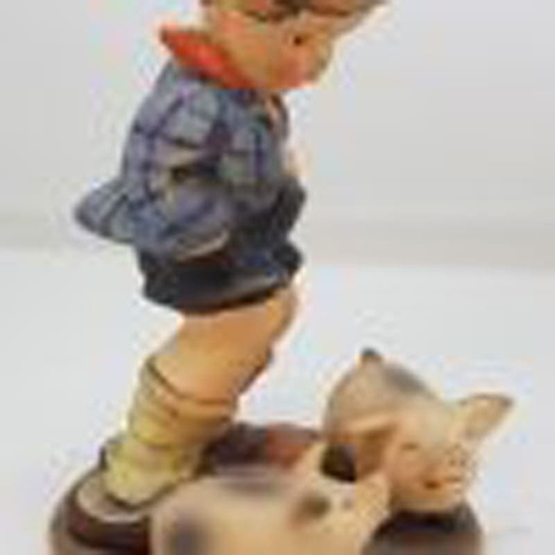 Vintage German Hummel Figurine - Farm Boy