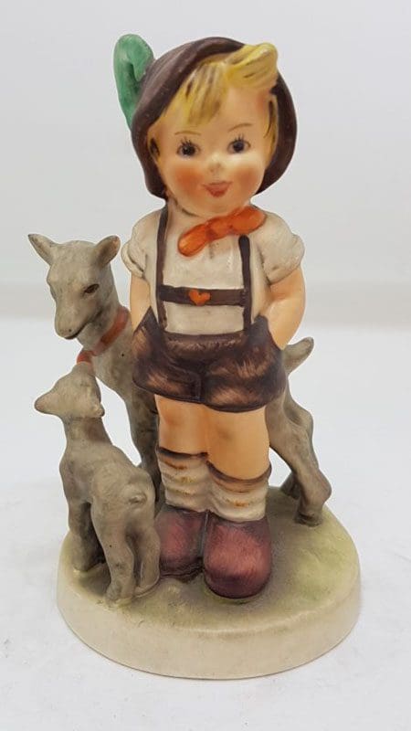 Vintage German Hummel Figurine - Little Goat Herder