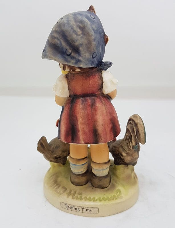 Vintage German Hummel Figurine - Feeding Time
