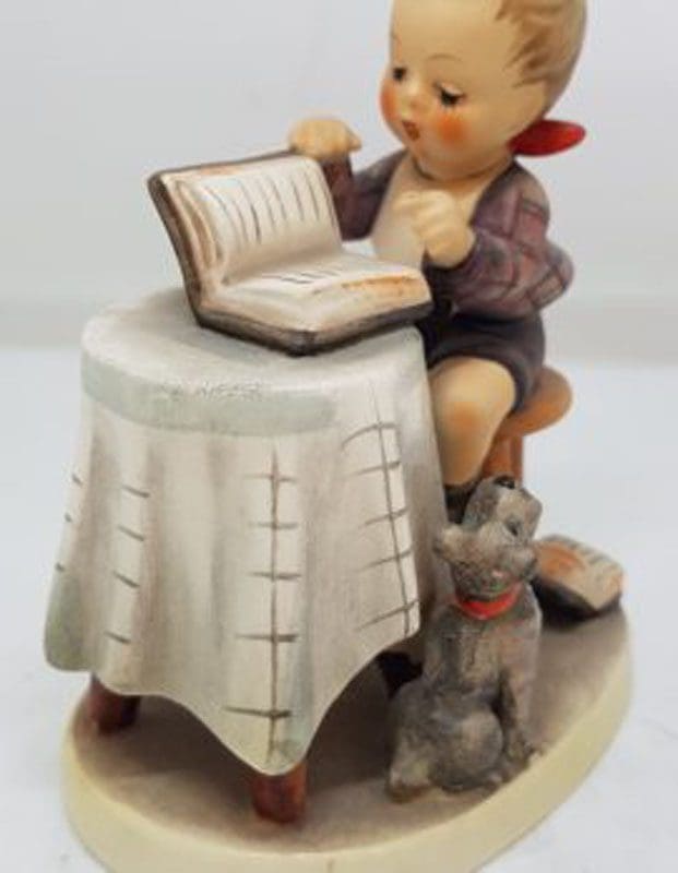 Vintage German Hummel Figurine - Little Book