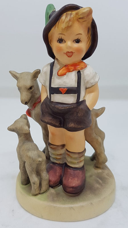 Vintage German Hummel Figurine - Little Goat Herder