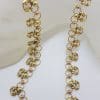 14ct Yellow & Rose Gold Ornate Collier Necklace - Antique / Vintage Handmade : Horwath-Macho Vienna