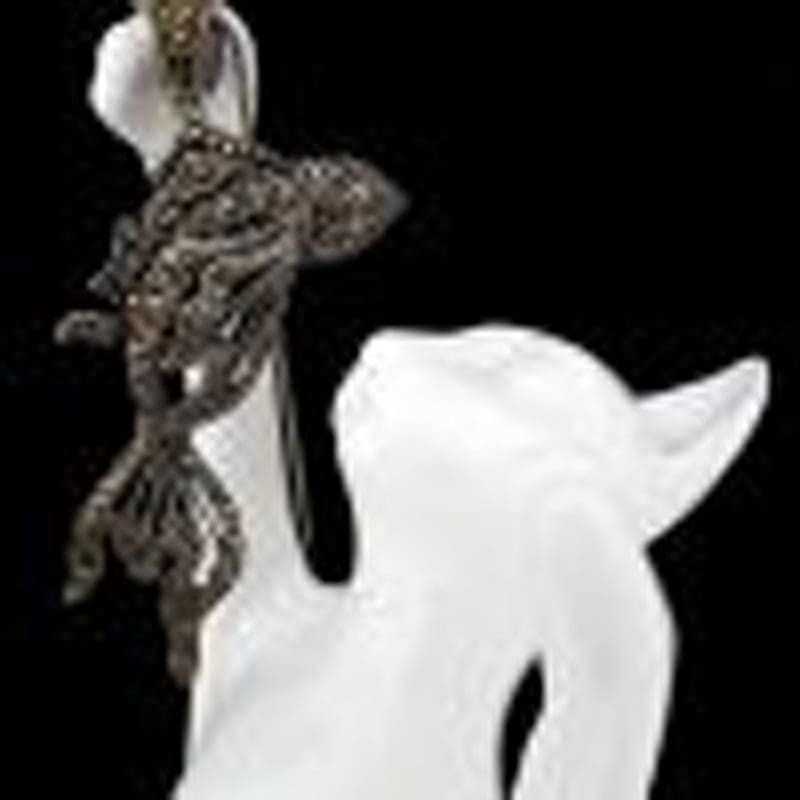 Sterling Silver Marcasite Large Koi Fish Pendant on Sterling Silver Chain
