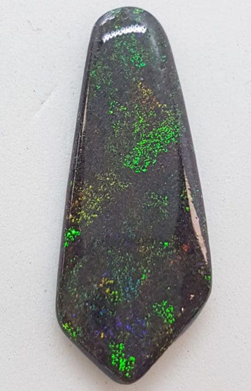 Large Polished Natural Matrix Opal – Freeform Tie Shape – Loose / Unset Stone