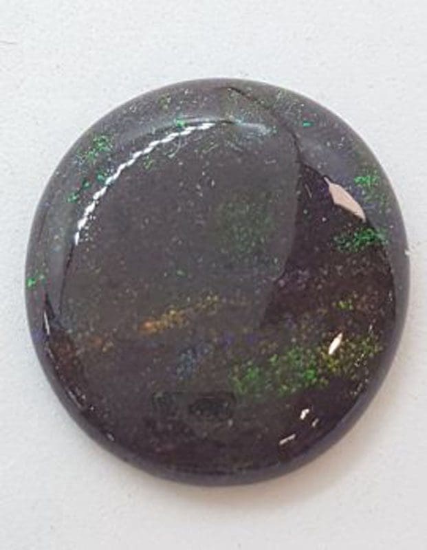 Large Polished Natural Matrix Opal – Round Shape – Loose / Unset Stone