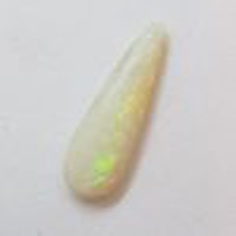 Polished Natural White Opal – Elongated Shape – Loose / Unset Stone