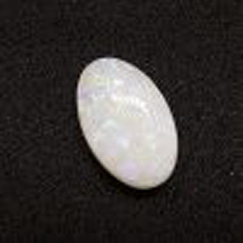 Polished Natural White Opal – Oval Shape – Loose / Unset Stone