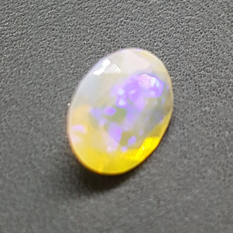 Faceted Natural Fire Opal - Oval - Loose / Unset Stone