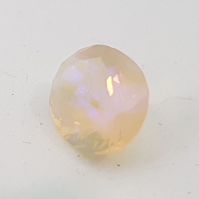 Faceted Natural Fire Opal - Oval - Loose / Unset Stone