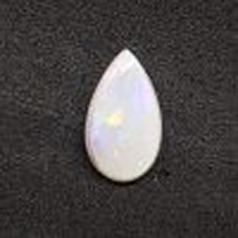 Polished Natural White Opal – Teardrop / Pear Shape – Loose / Unset Stone