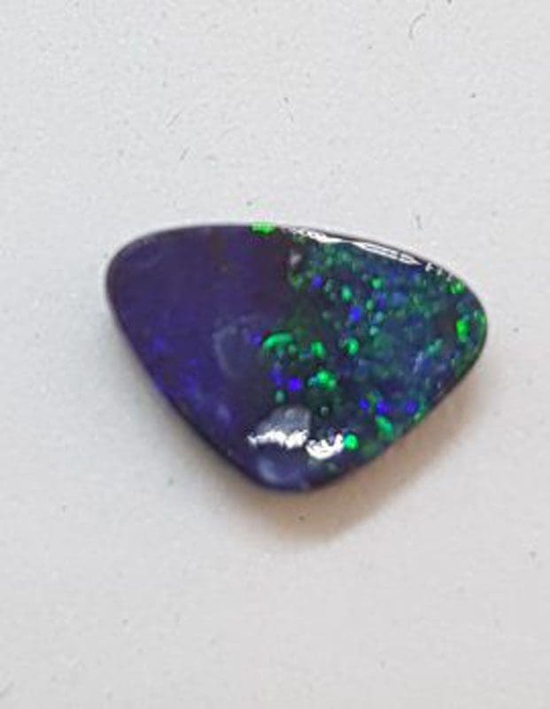 Polished Natural Blue Opal - Triangular Shape - Loose / Unset Stone
