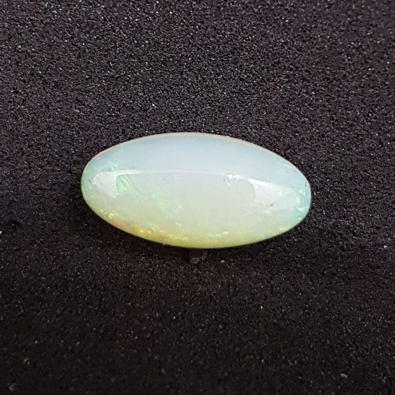 Polished Solid White Natural Opal - Oval Shape - Loose / Unset Stone