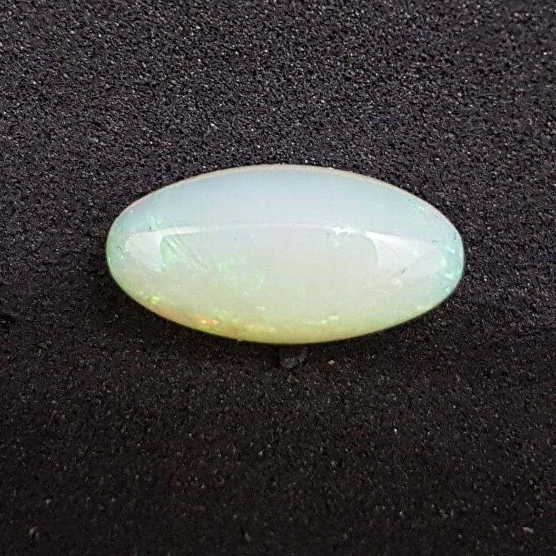 Polished Solid White Natural Opal - Oval Shape - Loose / Unset Stone