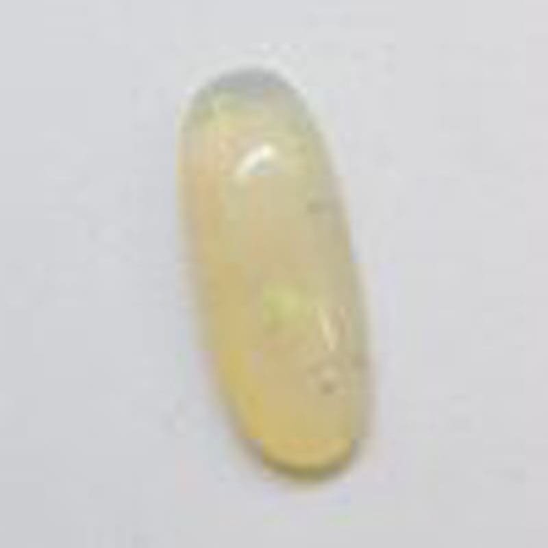 Polished Solid White Natural Opal - Oval Shape - Loose / Unset Stone