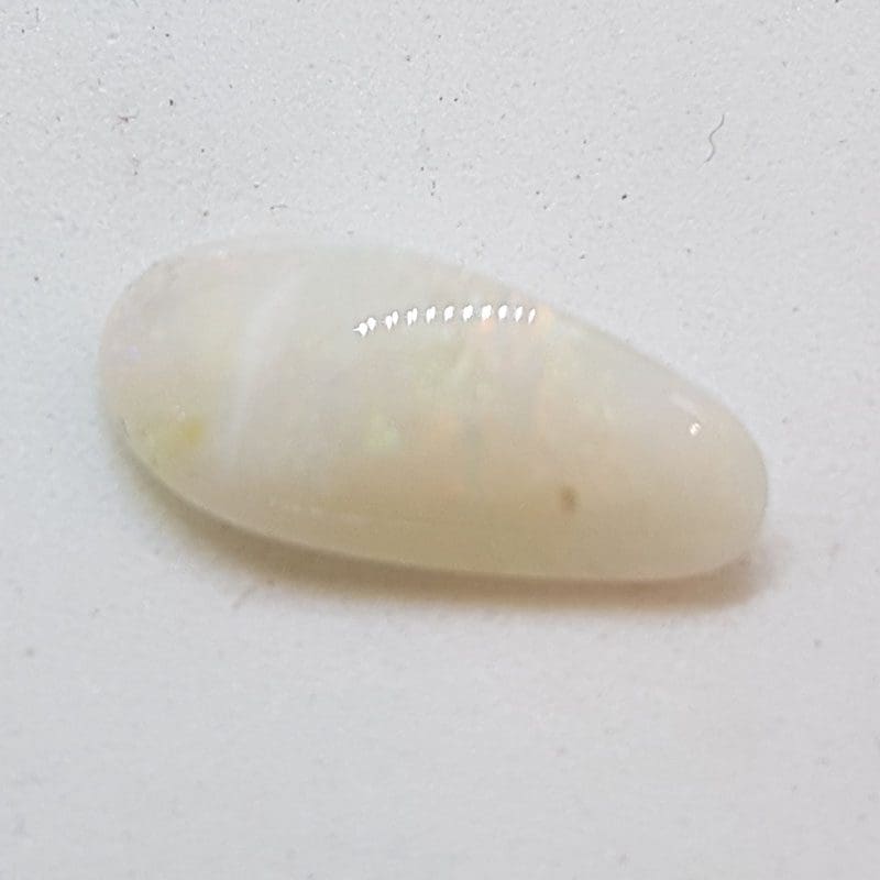 Solid White Natural Opal - Freeform Shape - Loose / Unset Stone