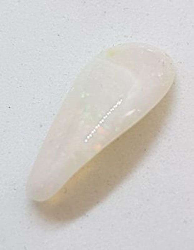 Solid White Natural Opal - Freeform Shape - Loose / Unset Stone