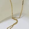 18ct Yellow Gold Very Elegant and Classic Round Bezel Set Diamond Collier Necklace / Chain