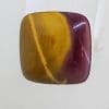 Sterling Silver Large Square Mookaite Ring