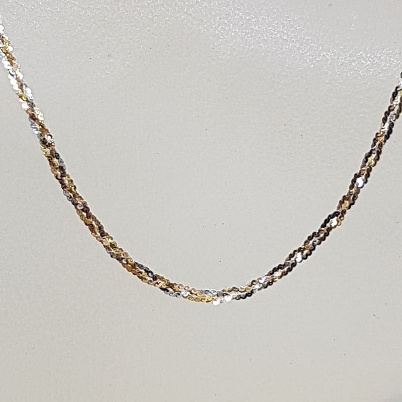 Gabriel & Co. 14k Two Tone Gold Hampton Diamond Necklace | Roth Jewelers