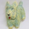 Plastic / Celluloid / Bakelite Green Scottie Dog Terrier Brooch – Vintage Costume Jewellery