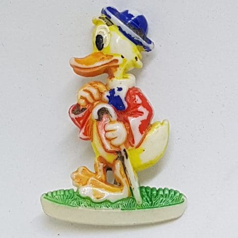 Plastic / Celluloid / Bakelite Early Donald Duck Brooch – Vintage Costume Jewellery