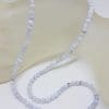 Chalcedony Bead Necklace / Chain with Sterling Silver Clasp