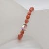 Coeur de Lion Handmade in Germany Glass / Crystal Bead Bracelet - Pink
