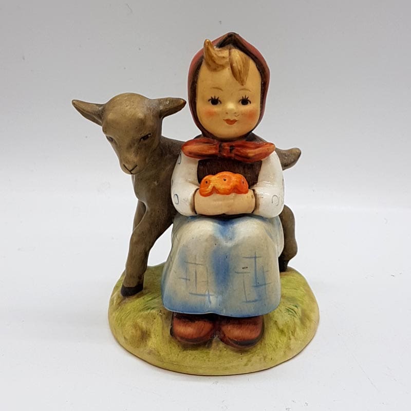 Hummel / Goebel Girl with Lamb - Good Friends - Figurine