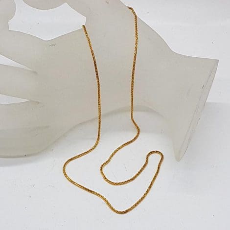 22ct Yellow Gold Weaved Snake Chain / Necklace