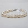 Sterling Silver Clasp on Pearl Bracelet