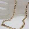9ct Yellow Gold Elongated Link Necklace / Chain