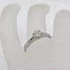 Platinum Diamond Solitaire Claw Set Ring - Engagement Ring