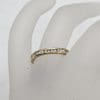 18ct Yellow Gold Diamond Eternity Ring. Channel Set all the way around. Wedding Ring, Eternity Ring, Stackable Ring and/or Dress Ring