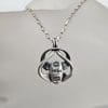 Sterling Silver Georg Jensen Denmark - Danish Designer - Heritage Pendant of the Year 2006 - Pendant on Silver Chain
